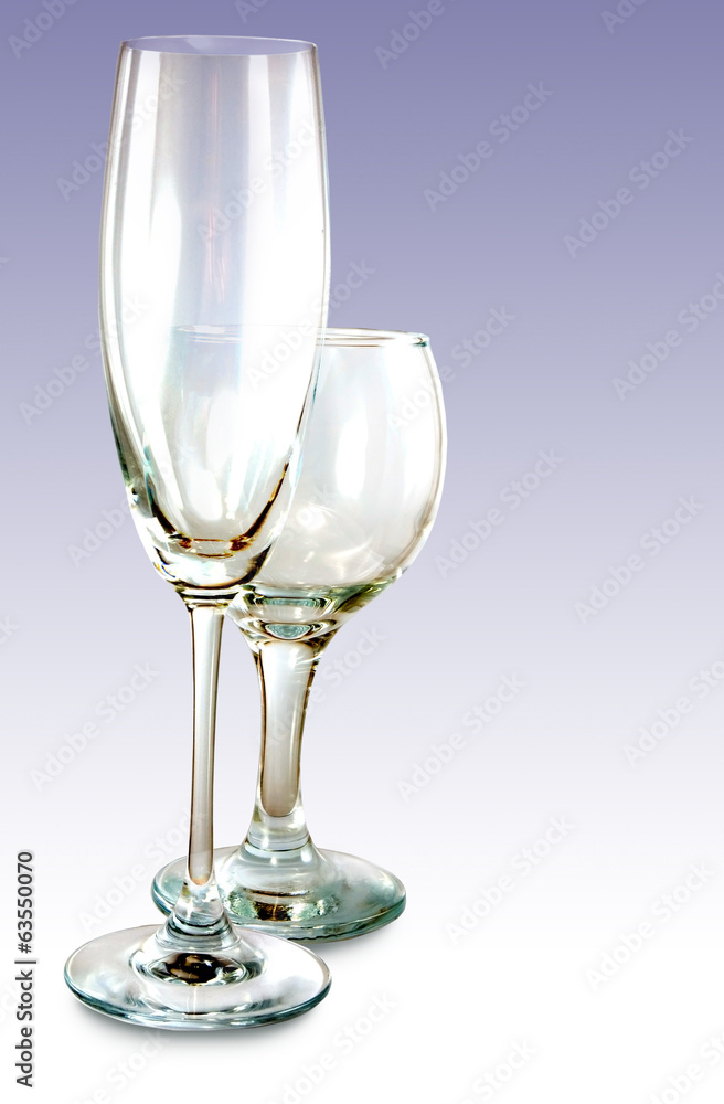 Obraz premium image of two wineglass closeup