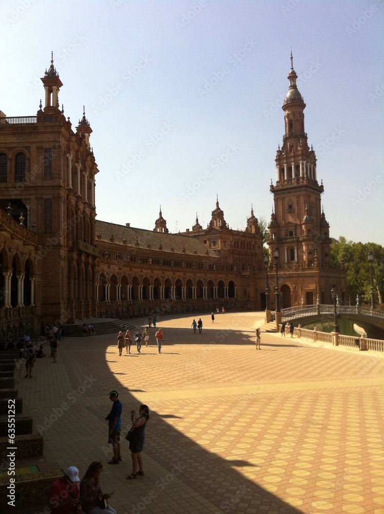 Fototapeta premium plaza sivilla