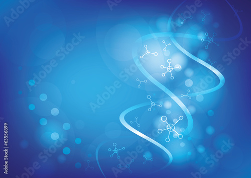Vector illustration Background Medical Sciences