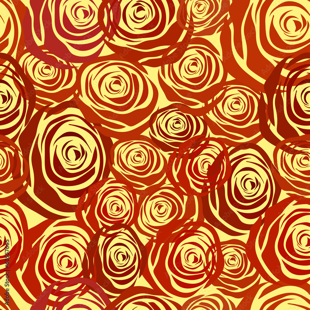 Rose seamless background. many flowers Rose seamless background. many flowers