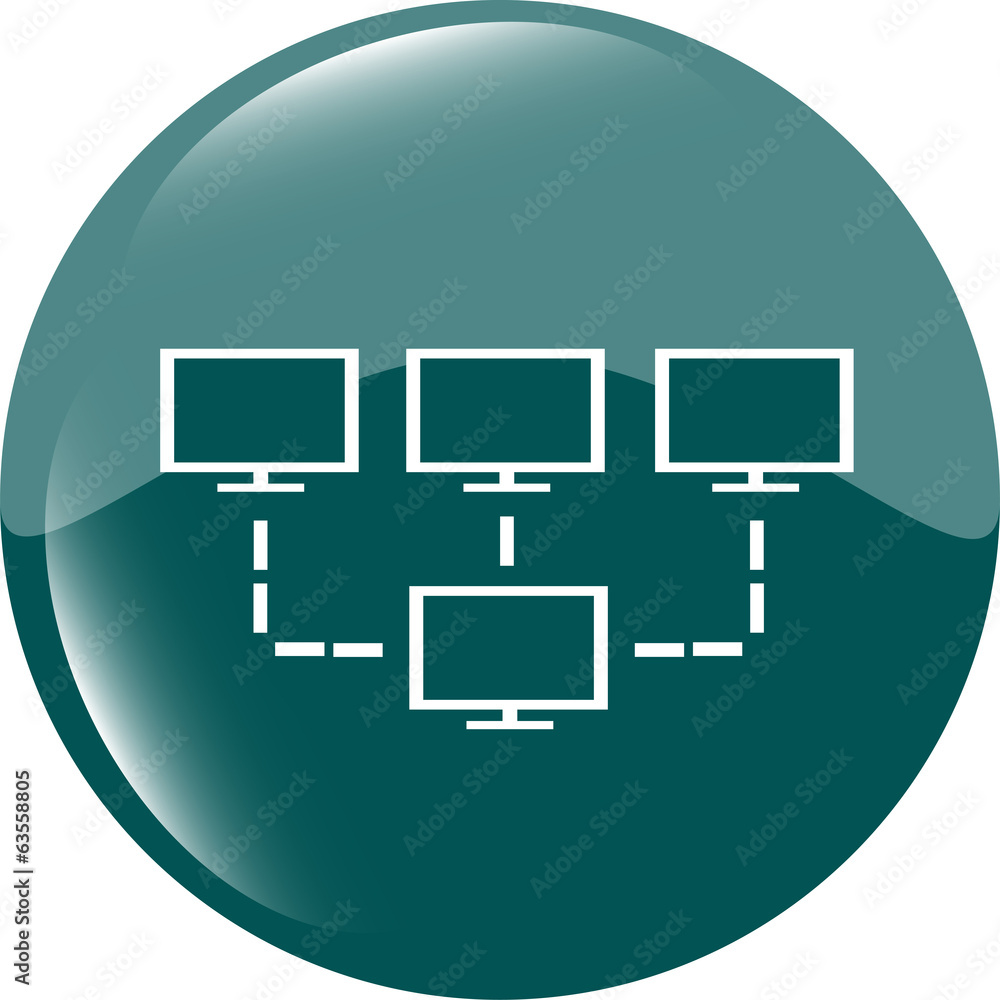laptop or computer net sign web button icon isolated on white laptop or computer net sign web button icon isolated on white