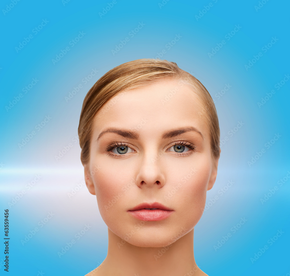 face of beautiful woman face of beautiful woman