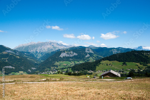 Mountain landscape in Alps