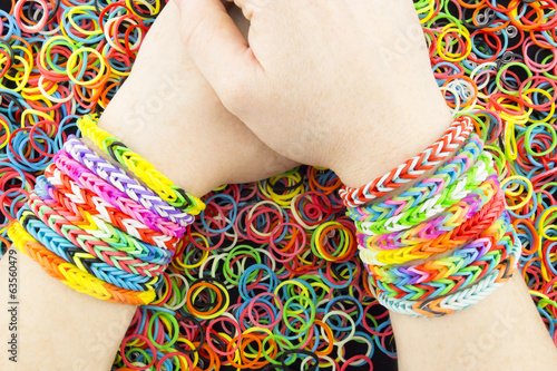 rubber bands bracelets
