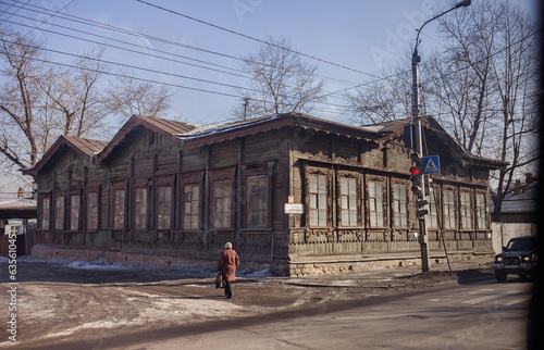 Old house in the Irkutsk city © Anton Petukhov