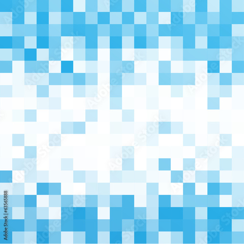 fond abstrait, carré bleu, vecteur