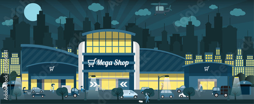 Shopping in the night city