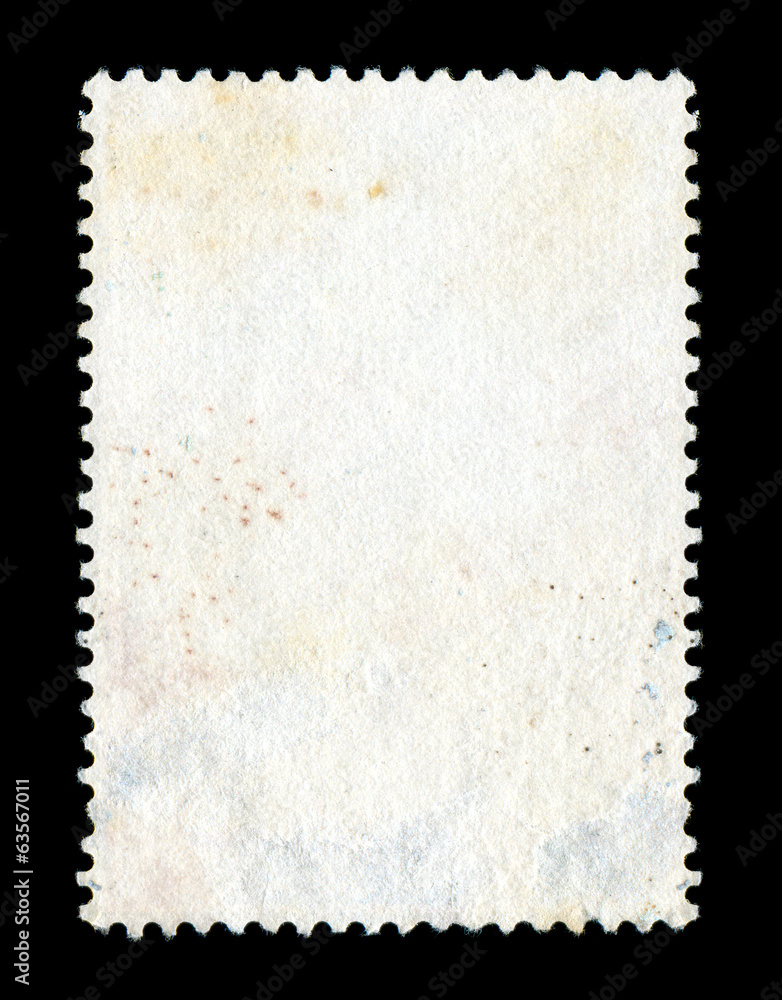 Fototapeta premium Blank postage stamp background