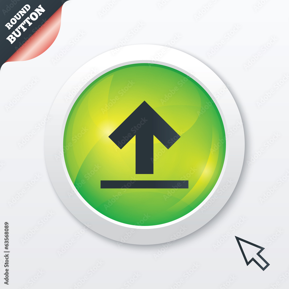 This side up sign icon. Fragile package symbol. This side up sign icon. Fragile package symbol.