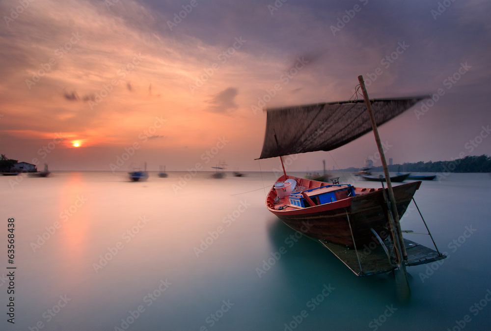 The Fishing boat, Thailand