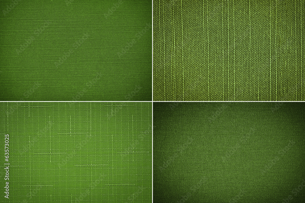 Fototapeta premium Set fabric texture background
