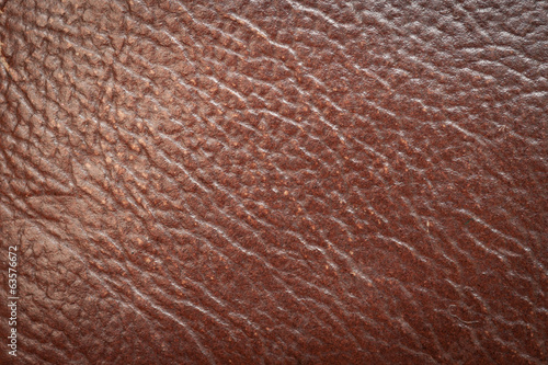 Brown leather texture as background
