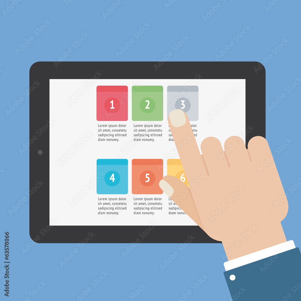 finger touch tablet app screen finger touch tablet app screen
