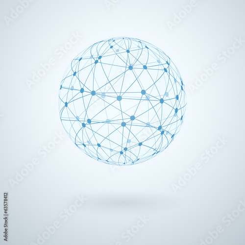 Global network icon