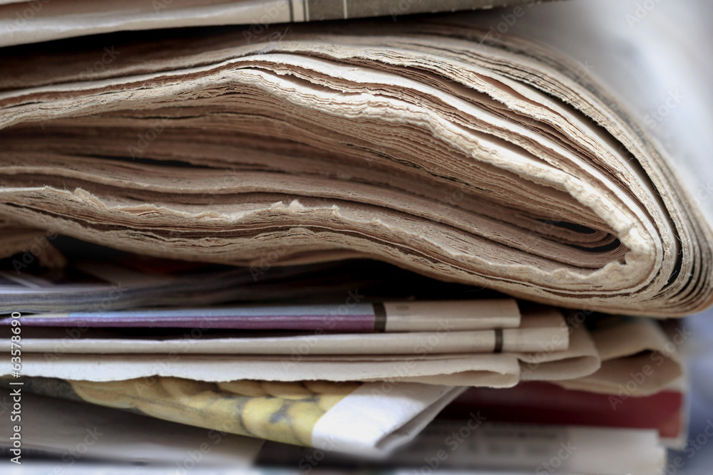 Old newspapers Old newspapers