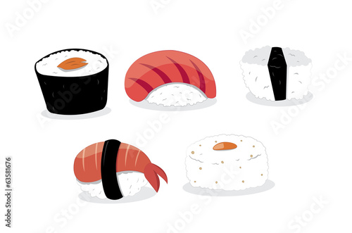Sushi food set
