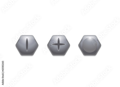 set of screws 