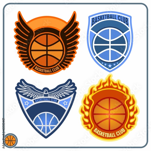 Basketball emblems