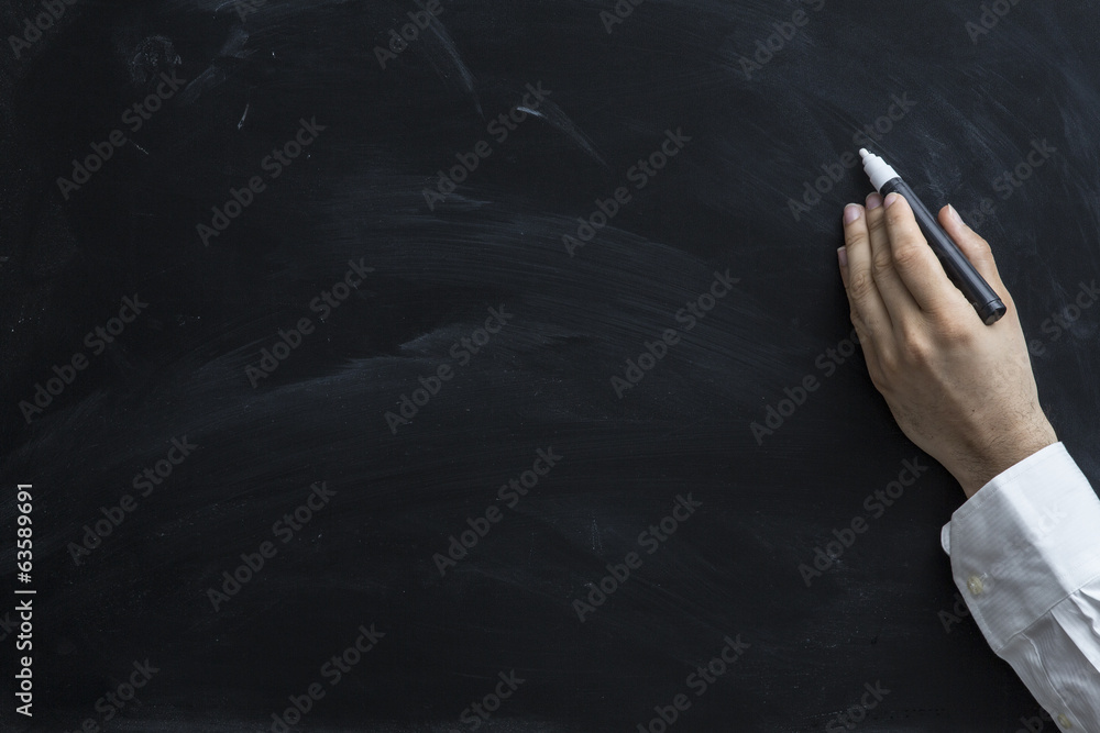 Naklejka premium blackboard