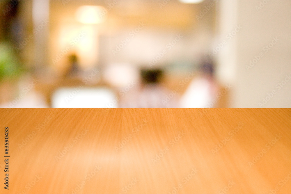 Table in a business office Table in a business office