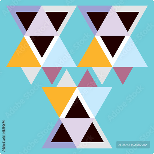 Vector pattern with colorful geometric shapes, triangles,lines.Colorful backdrop, seamless background pattern, banner.