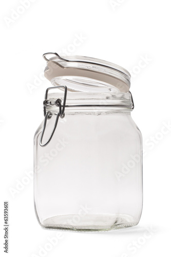 Jar With Clipping Path - Stock Image