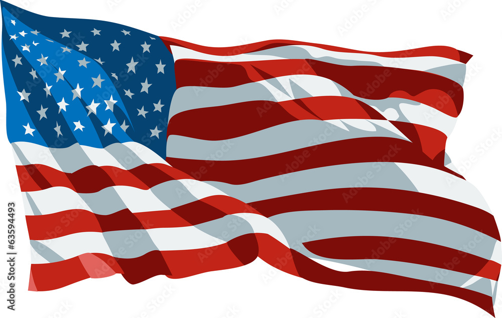 Obraz premium Usa Flag
