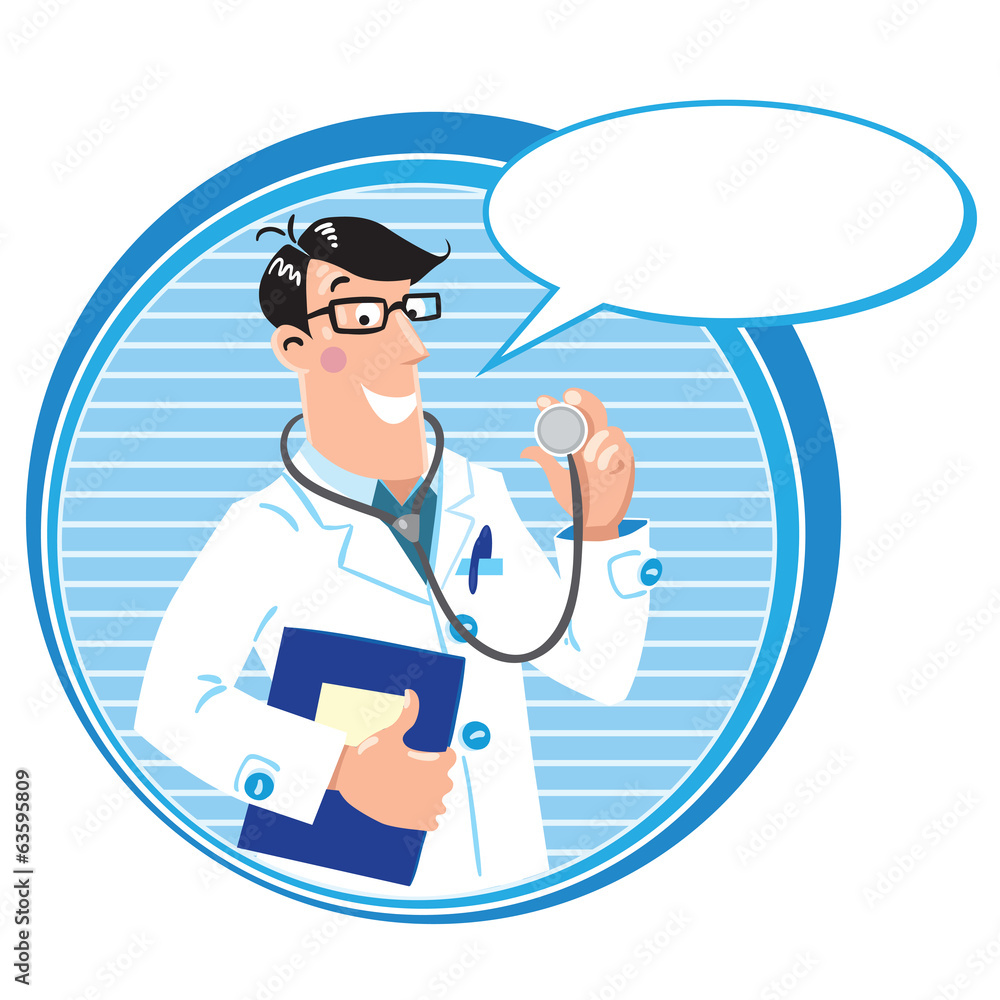 Family doctor. Design template Family doctor. Design template