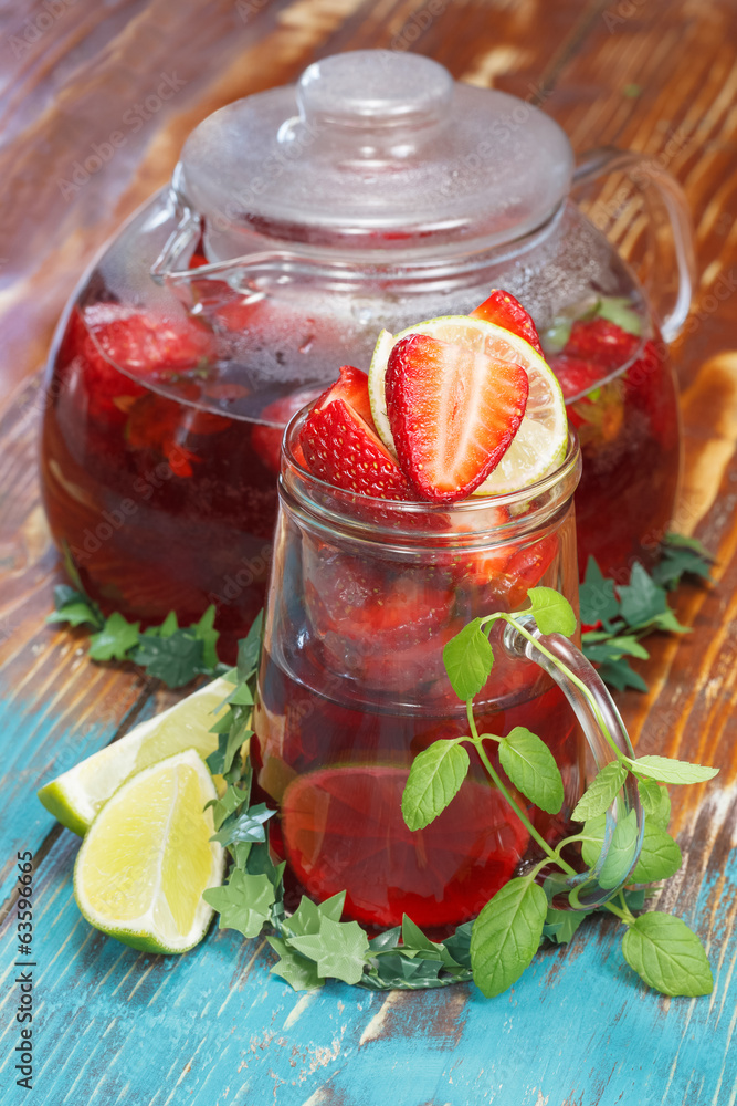 Strawberry tea Strawberry tea