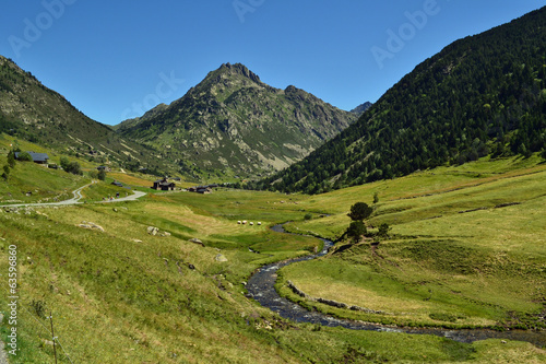 Andorra: arroyo en Vall d'Incles
