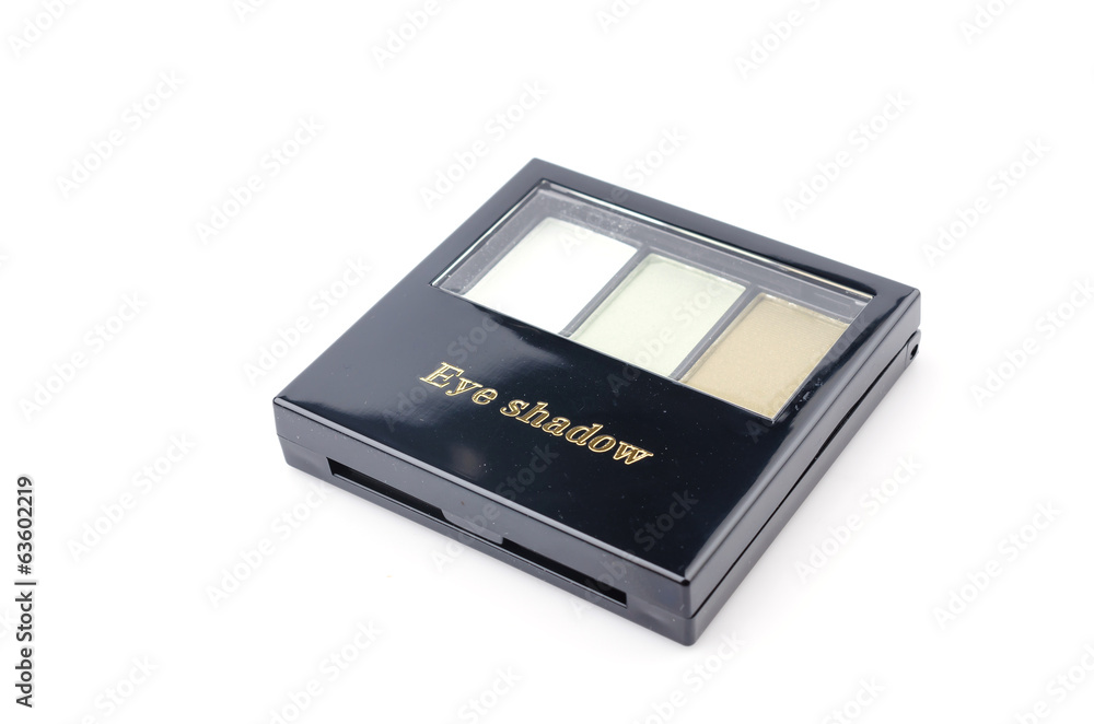 Fototapeta premium Eye shadow isolated white background