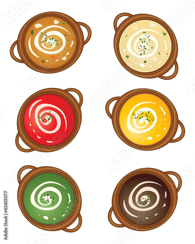 soup background