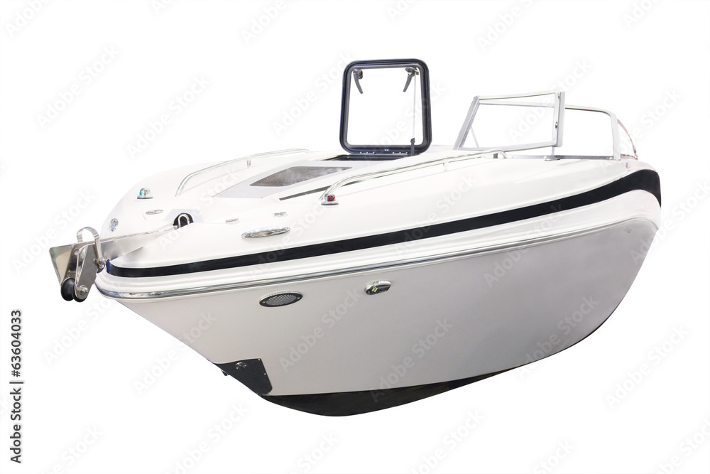The image of motor boat The image of motor boat