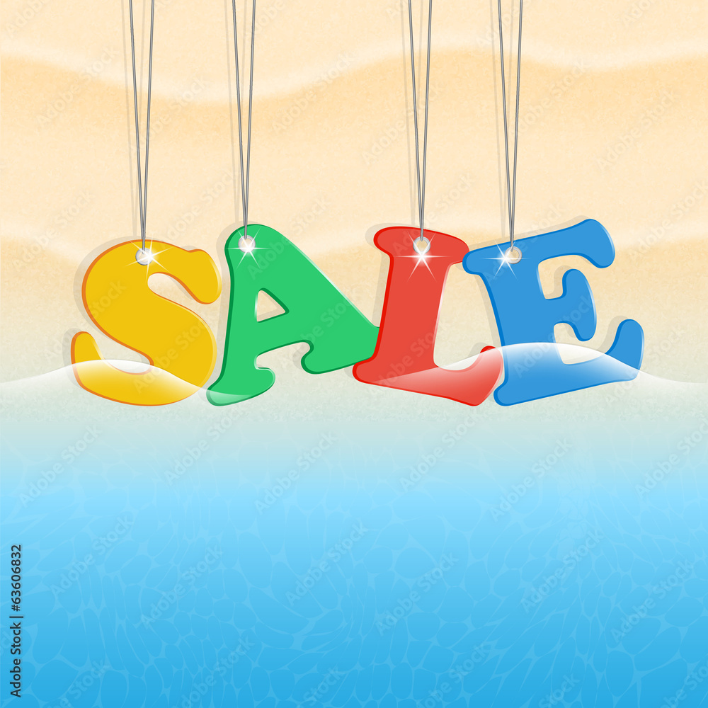 Fototapeta premium Summer Sale