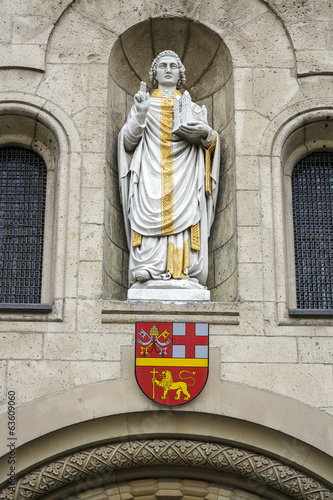 church in Koblenz, Germany photo