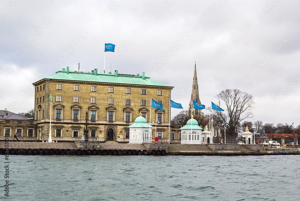 Naklejka premium Port Authority Building, Copenhagen