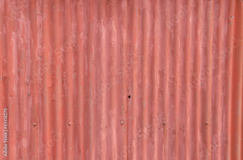 Rusty corrugated iron metal...