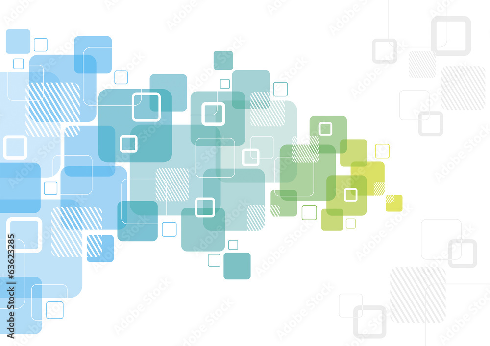 Abstract Design with Squares Abstract Design with Squares