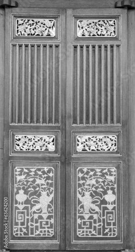 a brown wood old door
