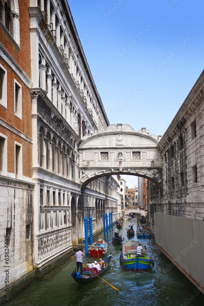 Fototapeta premium bridge of sighs (ponte dei sospiri). Venice. Italy