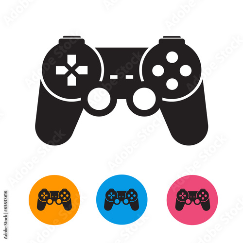 Joystick. Vector format