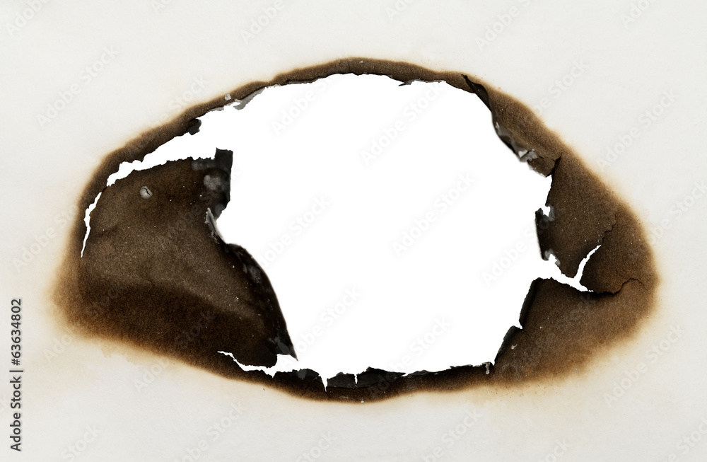 Fotografie Burnt Oval
