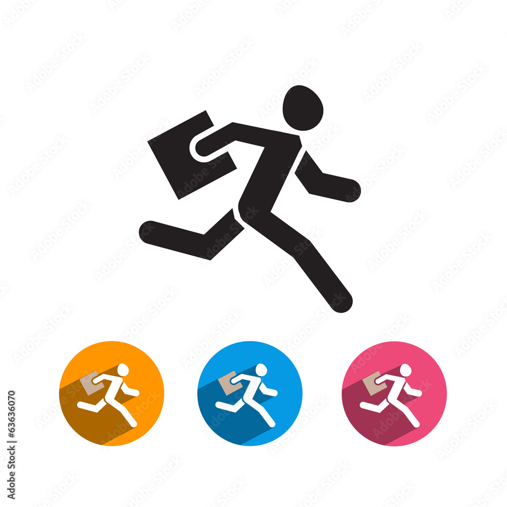 Courier. Vector format Courier. Vector format
