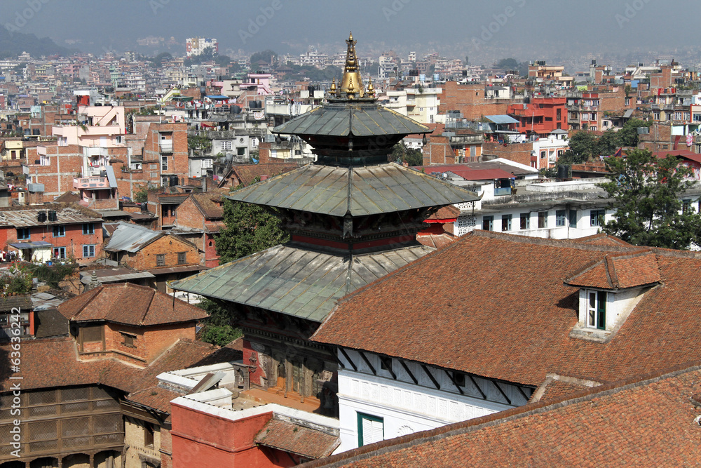 Roofs in Kathmandu