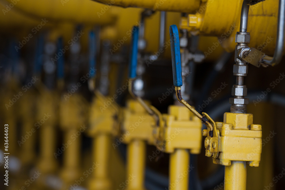 Valves manual in the process Valves manual in the process