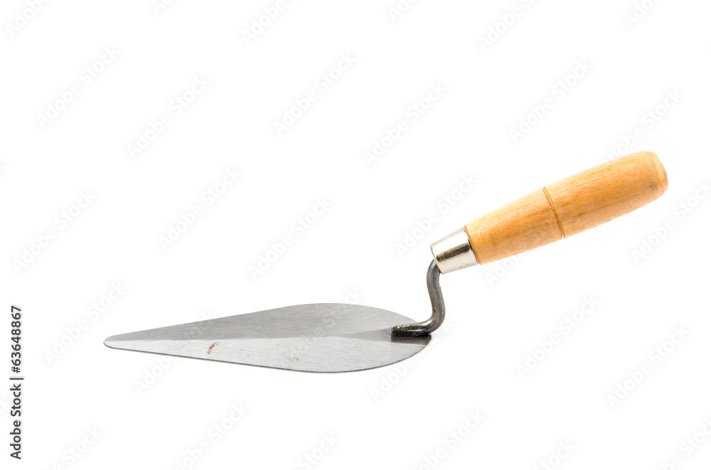 Fototapeta premium trowel isolated