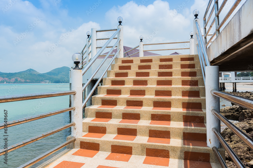 concrete stair steps and railing concrete stair steps and railing