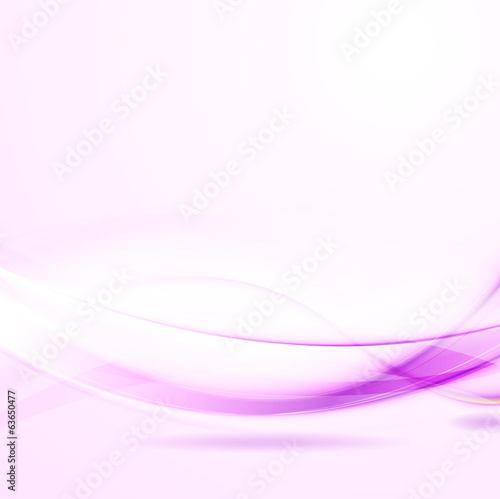 Blurred waves vector background
