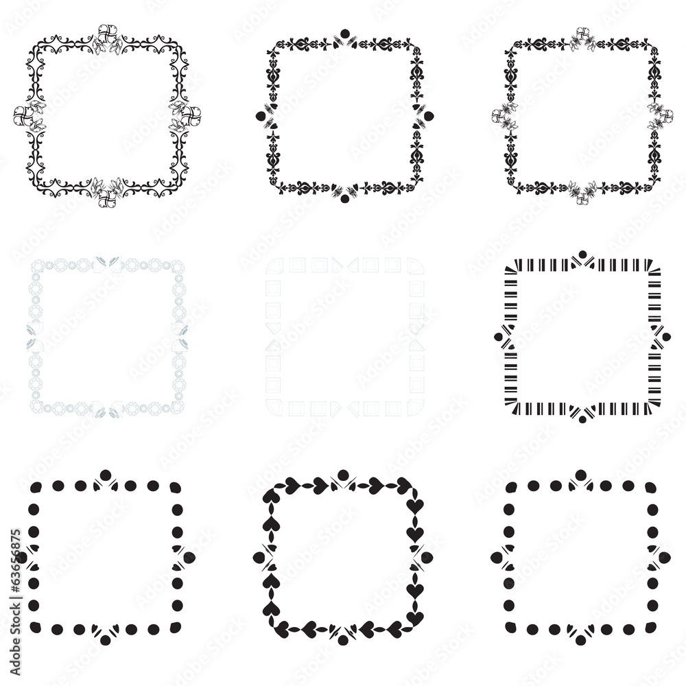 Frames pattern (set92)