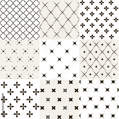 Seamless pattern set